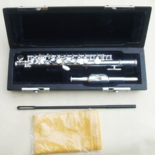 Funion Piccolo Set C Key Cupronickel Body Nickel Plated Case Rod Cloth Grease