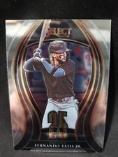 FERNANDO TATIS JR 2021 Panini Select Baseball 25 Man SILVER PRIZM SP Padres