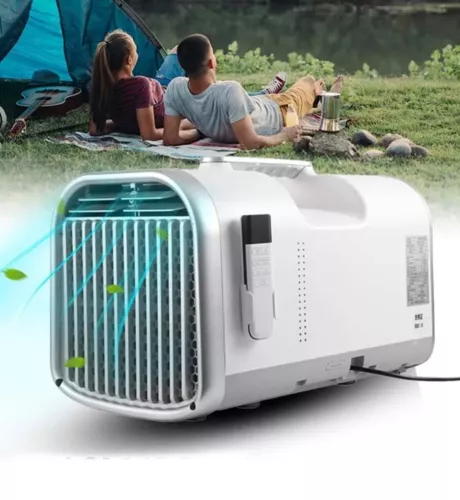 Aire acondicionado eléctrico portátil 420W 220V aire acondicionado exterior camión tienda camping aire acondicionado - Imagen 3 de 22