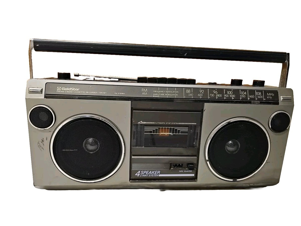ラジオ・コンポ National TV/RADIO/CASSETTE RECORDER National RX-FM30F Boombox Cassette Player Radio Tape