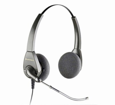*New in Box Plantronics H101N Encore Binaural Headset 43467-01