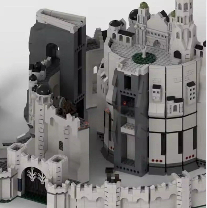For lego Lord of the Rings Minas Tirith City MOC Custom 4337 Piece - Main Image