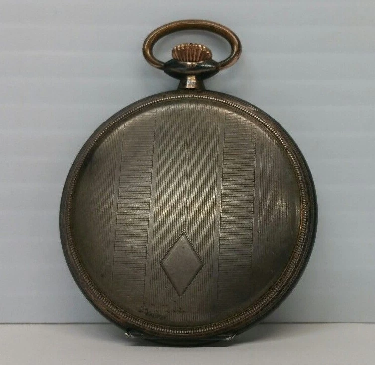 Reloj Bolsillo Mecánico Zentra Vintage Raro 48mm Foto 2 de 4