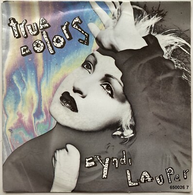 Cyndi Lauper - True Colors - 7'' near mint