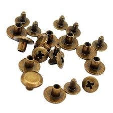 10 Pcs Screw / / Rivet Webbing Fastener Screwback