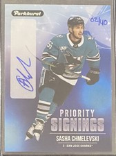 2021 UD PARKHURST FALL PROMOTION PRIORITY SIGNINGS SASHA CHMELEVSKI PS-SC 02/40