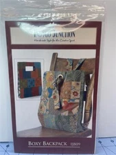 INDYGO JUNCTION, INC. Sewing/Quilting Pattern - BOXY BACKPACK #IJ809 - 2008