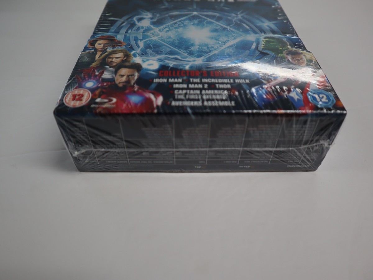 Marvel Studios Cinematic Universe Phase One Box-set (Blu ray, 2018