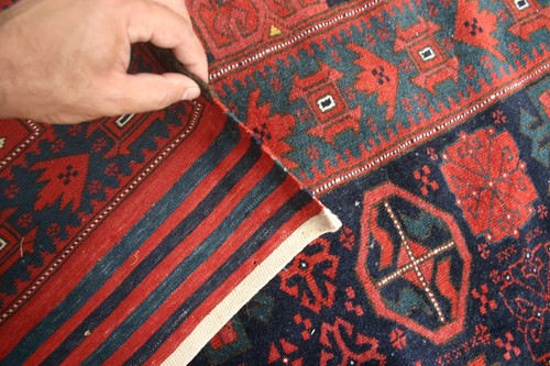 £7000 Antique Hand knotted HANDMADE Turkoman vegtable dye 360 x 290cm - Picture 11 of 12