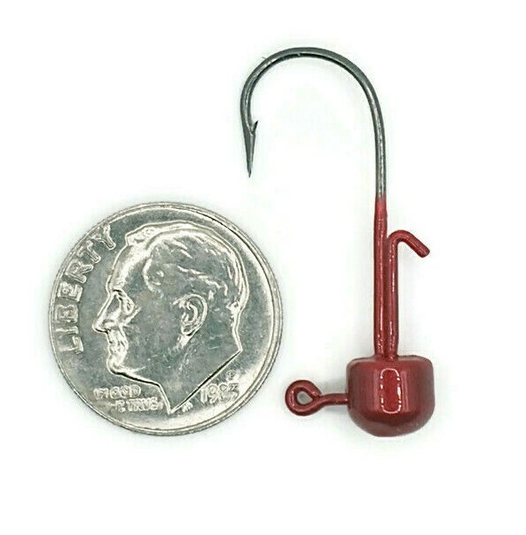 LOT OF 100 MISTER TWISTER FLOATING JIG HEADS 2 HOOK SIZE PINK eBay