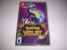 Authentic Replacement Case ONLY - POKEMON VIOLET -  Nintendo Switch Box