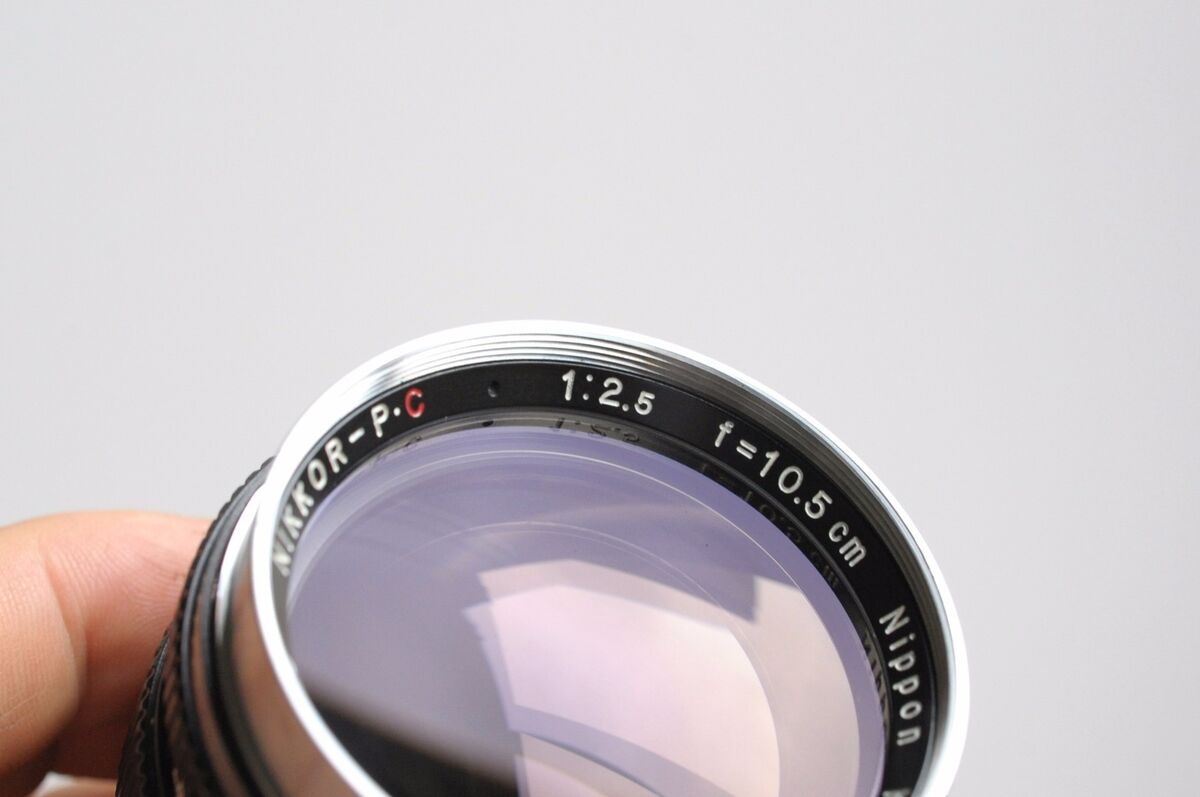 NIKON Nikkor-P.C 10.5cm f/2.5 Leica LTM Screw Mount w/ M NIKON Nikkor-P.C 10.5cm f/2.5 Leica LTM Screw Mount w/ M