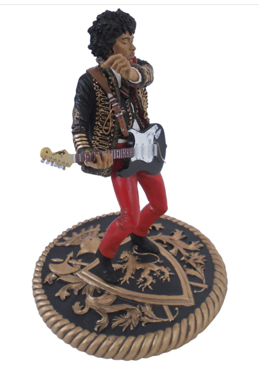 Jimi Hendrix 2008 KnuckleBonz Rock Iconz Guitar Hero Statue