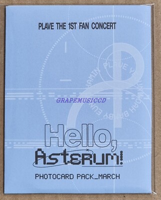 PLAVE THE 1ST FAN CONCERT Hello, Asterum! OFFICIAL MD GOODS