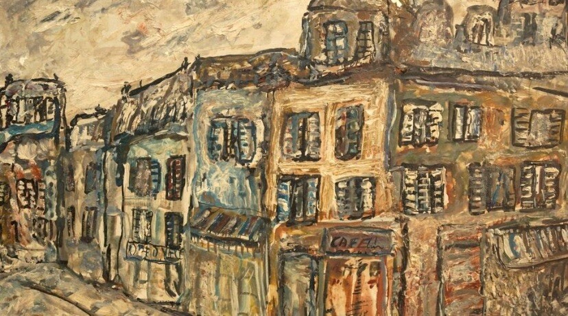 LEON LEVKOVITCH (1936) Poland  Jewish Painting