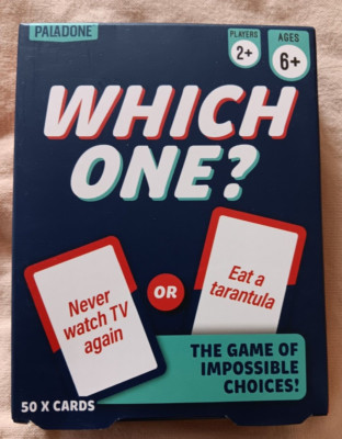 Paladone Which One? Game The Game of Impossible Choices 2+ Players 6+ Ages