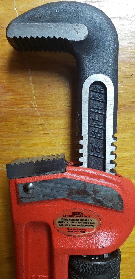 Ridgid Model 14 Straight Pipe Wrench 14 Inch/350mm - Image 3 of 4