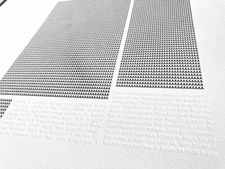 David Kasprzak Letterpress Print 18x24" Signed 4/5 Typeface Minimal Modern Art