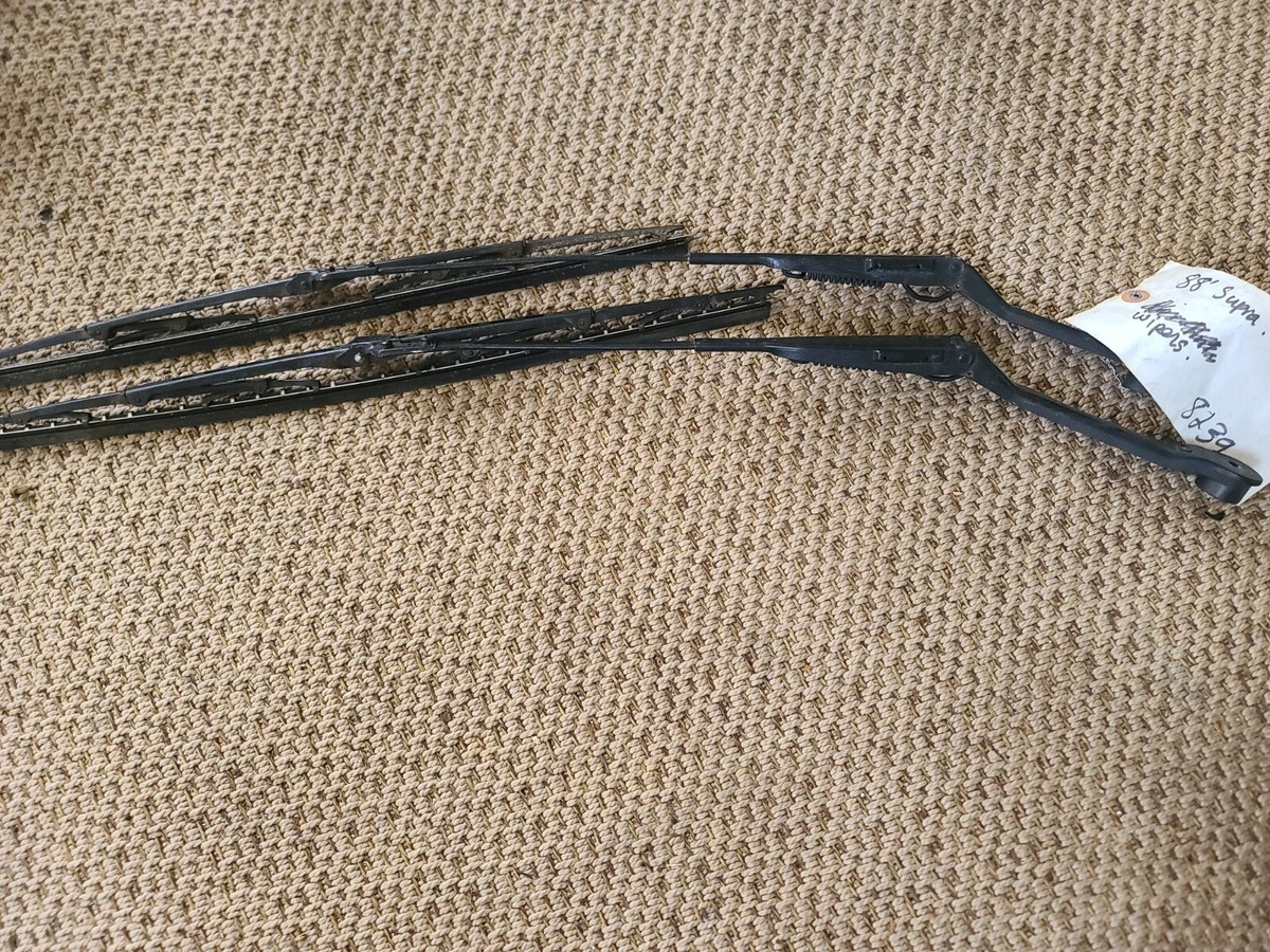 86.5-88 Toyota Supra MK3 Front Wiper Arms & Wiper Blades | eBay