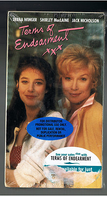 1996 Terms of Endearment VHS Tape Paramount/Viacom-Shirley McClain,NEW