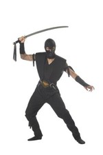 Stealth Ninja Assassin Japanese Warrior Adult Costume