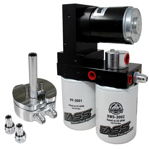 Fass 2011-2014 Chevy/GMC 6.6L Duramax 165GPH Fuel Lift Pump + G&R Diesel Sump