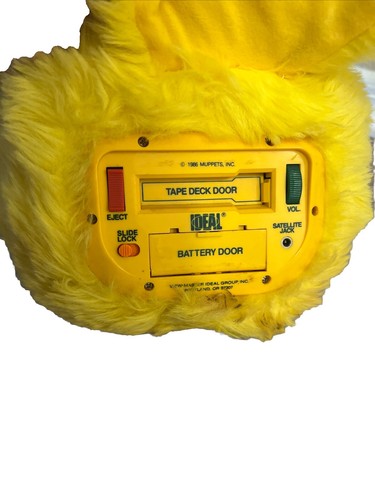 Vintage 1986 Ideal Big Bird Story Magic Sesame Street Cassette Player No Tape - Picture 3 of 3