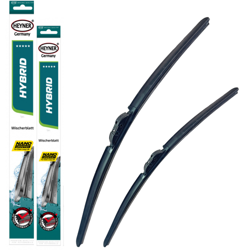 Fits Vauxhall Astra H (3-Door) 2005-2010 Set Wiper Blades Front+Rear HH2218SL9L - Picture 4 of 10