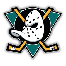 Anaheim Mighty Ducks Decal ~ Vinyl Car Sticker - Wall, Cornholes Graphics
