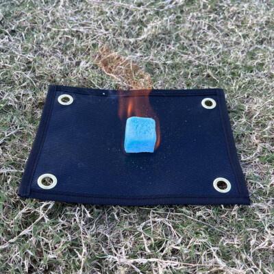 Fiberglasdecke Feuerwiderstandsmatte unter Grill Isolierdecke für Picknick