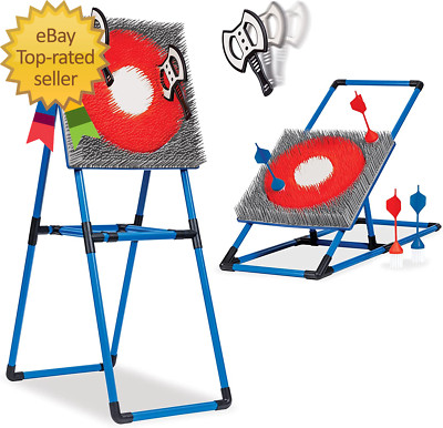 Eastpoint Axe Throw & Lawn Dart Target Sets - Bristle Axe Throwing Target & 2-In