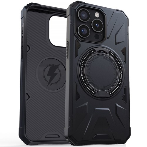 For Apple iPhone 15/15+/15 Plus/15 Pro/Pro Max Hard Case Ring Stand Holder Cover - Picture 6 of 24