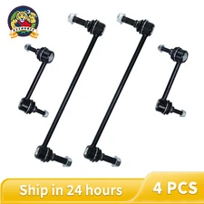 Front & Rear Sway Bar End Links For 2010 - 2016 Ford Taurus Flex Lincoln MKS MKT