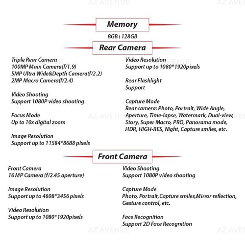 (Unlocked) HONOR X8A 8GB+128GB BLACK Dual SIM Octa Core Android Mobile Phone - Picture 4 of 6