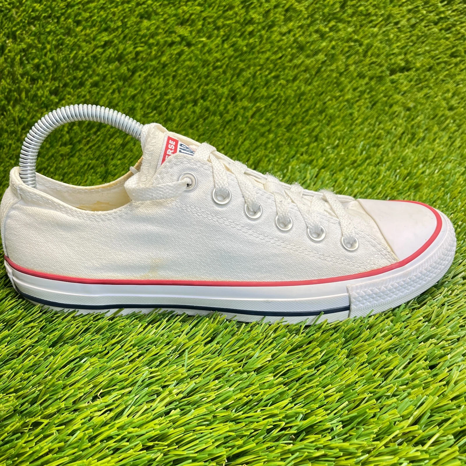 Scarpe da ginnastica bianche Converse Chuck Taylor All Star Ox da donna taglia 9