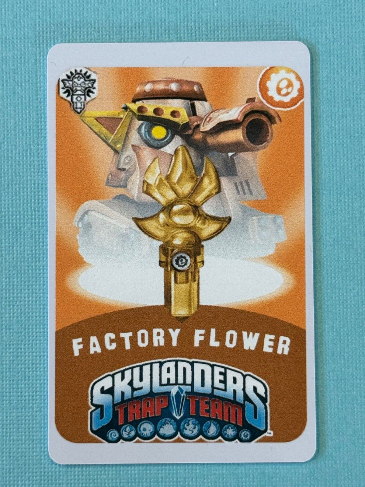 Skylanders Trap Team Factory Flower Trap NFC Card