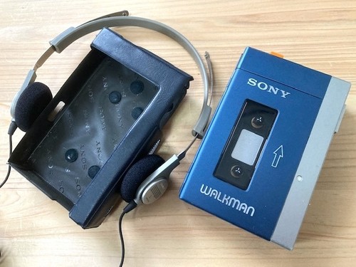 RARE vintage Sony MDR-3 Casque Stéréo pour TPS-L2 Walkman
