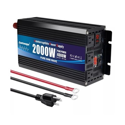 2000W Sump Pump Backup Battery System, Automatic Switching to Battery Inverte...