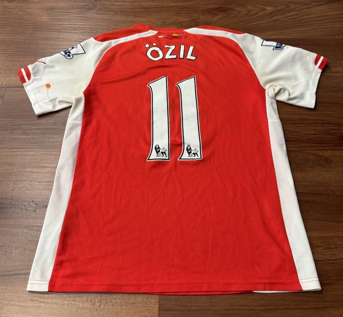 Arsenal Mesut Ozil Red International Club Soccer Fan Apparel and