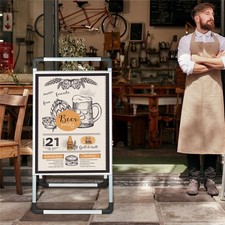 Kundenstopper A1 Plakatständer Werbetafel Werbeträger Gehwegaufsteller Plakat