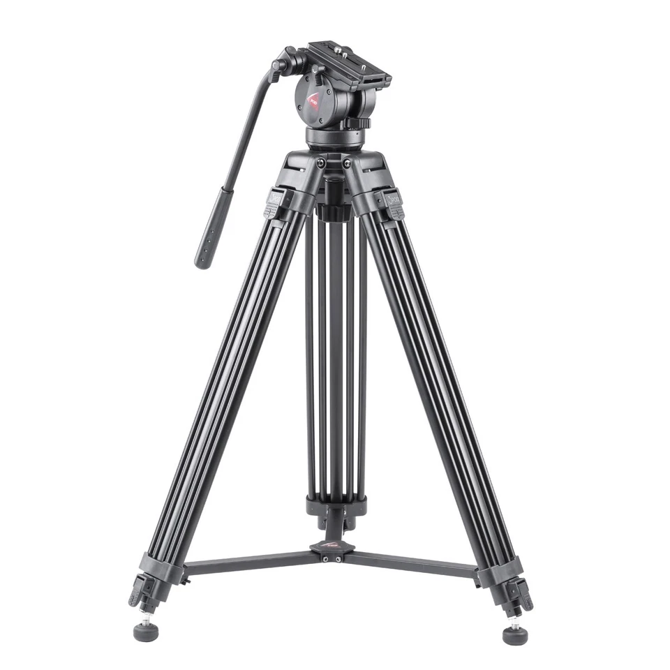 3Pod 3Pod V3AH Video Tripod System Anodized Aluminum with 2-way Fluid Head & Q - Image 3 of 4