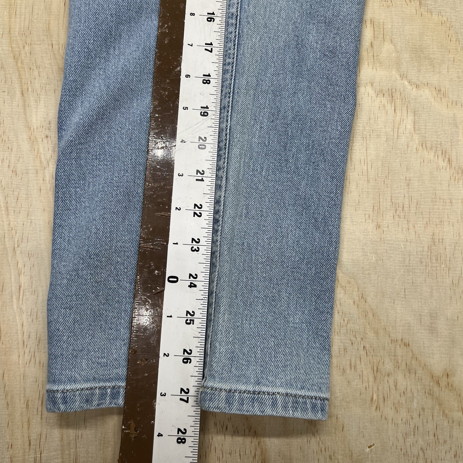 NEW WOMENS Calvin Klein High Rise Straight Leg Jeans sz 14 Item# 1829063 thumbnail 16