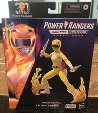 NEW 2023 Mighty Morphin Power Rangers Lightning 6    -  Yellow Ranger  Remastered
