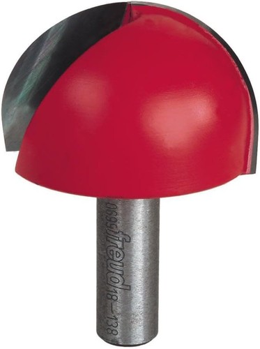Freud (18-138) 1" Radius Round Nose Router Bit with 1/2" Shank, 2-Inch Diameter - Picture 2 of 2