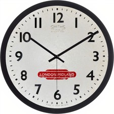 Vintage Smiths Style Railway Wall Clock – Premium Reproduction