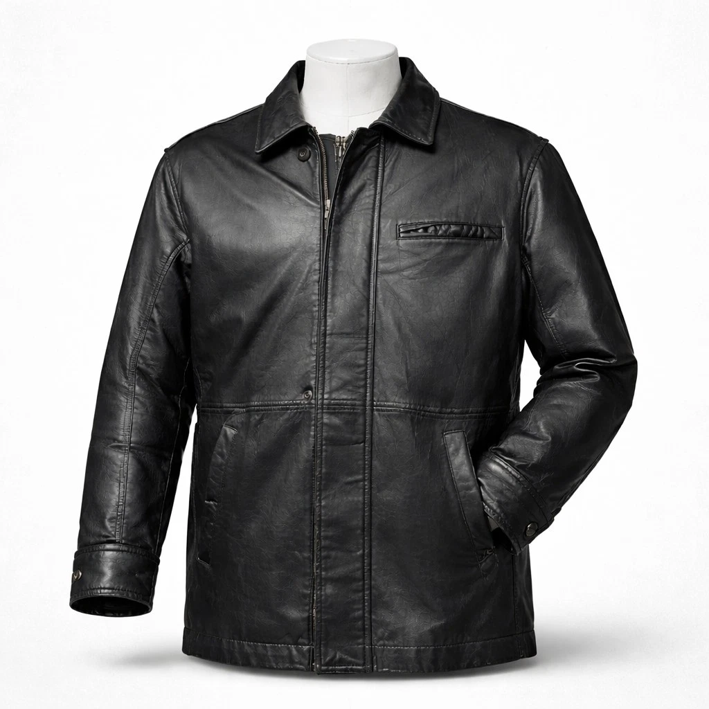 Leather Car Coats for Men for sale | eBay