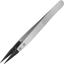 ENGINEER ESD Tweezers, Anti-Static, Standard Type, 130mm, PTZ-41