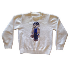 Ralph Lauren Polo Bear Sweater Small Women Long Sleeve READ No Tags