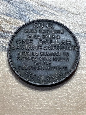 Chattanooga Savings Chattanooga, Good For 50c/$1 Token