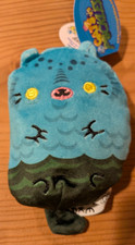 Cats vs. Pickles, Black Cat Lagoon, 478 Fuchsia Series, Beanbag Plush 4"